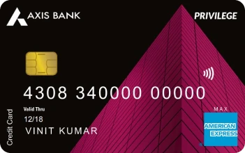 Axis Bank Privilege Credit Card