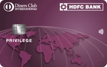 HDFC DINERS CLUB PRIVELAGE Credit Card