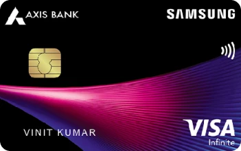 Samsung Axis Bank Signature Card