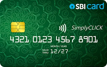 SimplyCLICK SBI Card